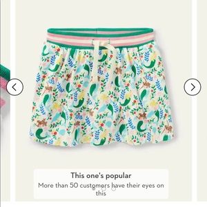 Mini boden skort